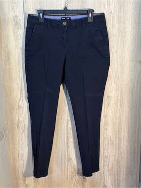 Nautica Jeans Navy Ankle-Length Slim Pants Women's 10